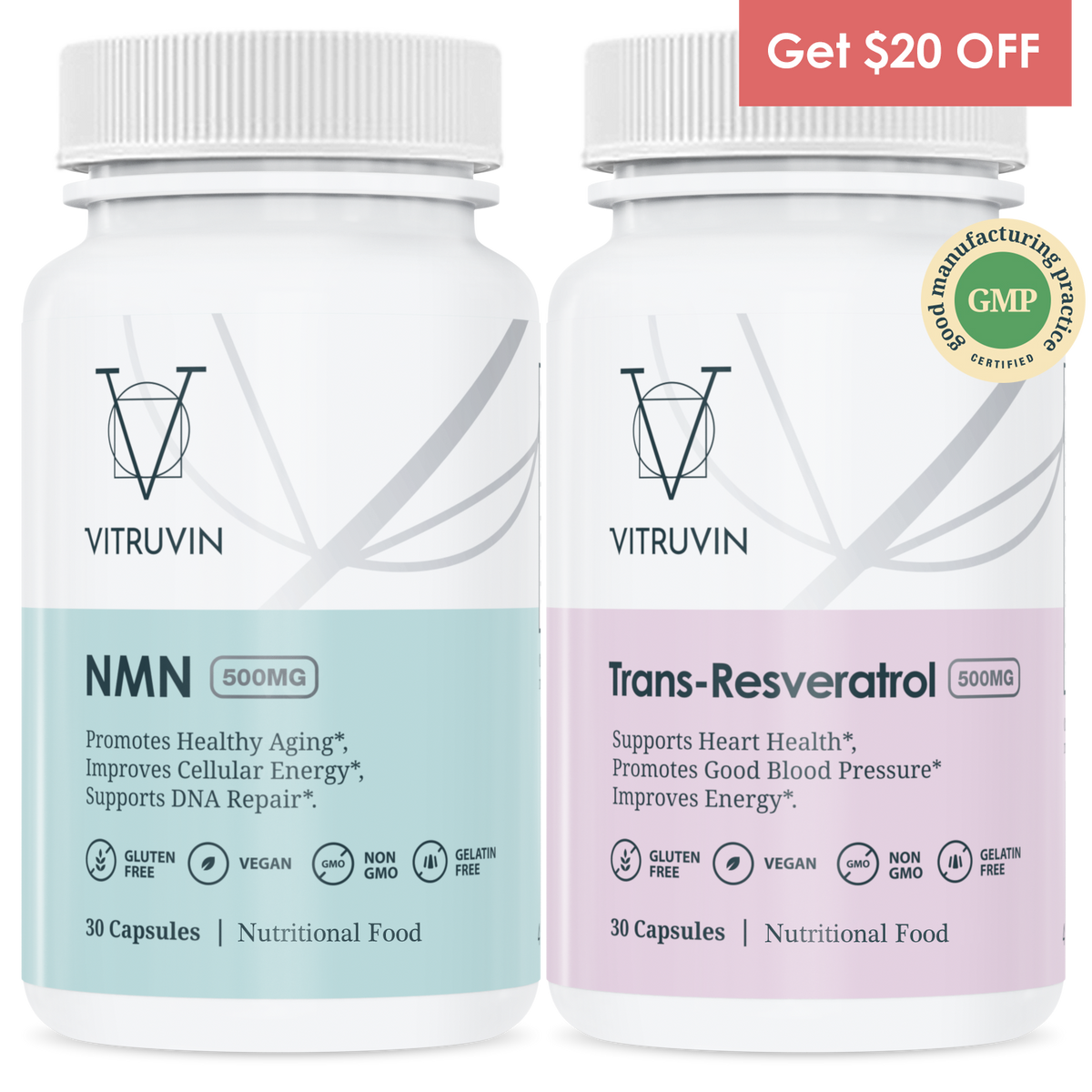 Vitruvin Longevity NMN Resveratrol Vitruline vitruvin-longevity-nmn-resveratrol-vitruline